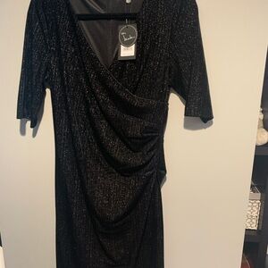 Nicole Miller Black Dress with Sparkle